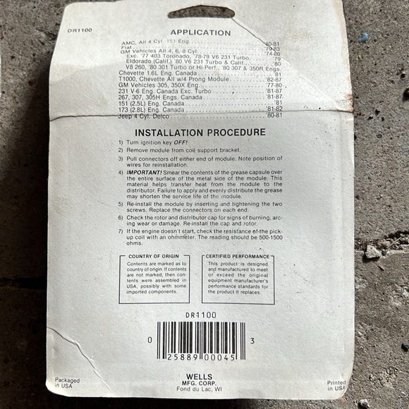 GM &AMC Ignition Module - Picture 2 of 2
